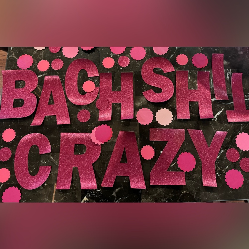 Bachelorette Party Banner and Confetti